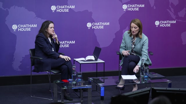 Discussion with Bronwen Maddox and Q&As with the audience at Chatham House Security & Defence Conference 2026